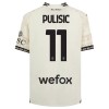 AC Milán Christian Pulisic 11 Čtvrtý Bílá 2023-24 - Fotbalové Dresy (S/S) AC Milán Christian Pulisic 11 Čtvrtý Bílá 2023-24 - Fotbalové Dresy (S/S)